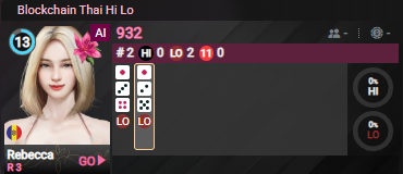 tài xỉu hilo 932 tại viacasino