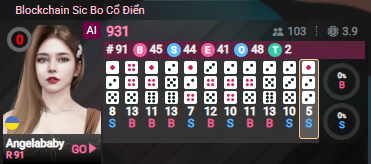 tài xỉu hilo 931 tại viacasino